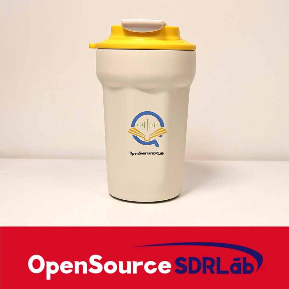 OpenSourceSDR Stainless Steel Coffee Cup Insulation Cup