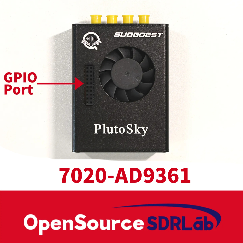 OpenSourceSDRLab New PlutoSky 7020-AD9361 Development Board for Pluto SDR & Software Defined Radio with GPIO Port