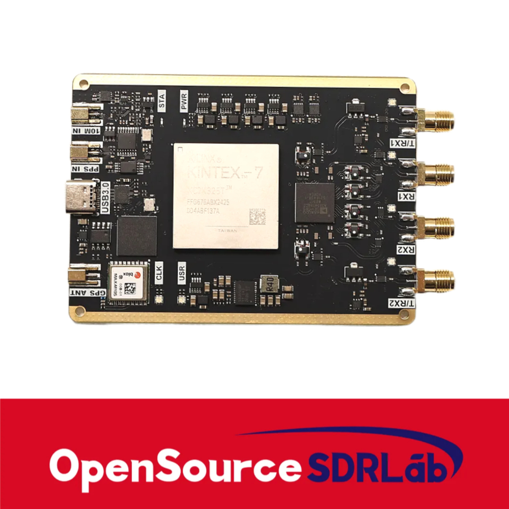 OpenSourceSDRLab USRP B210 AD9361BBCZ+XC7K325T SDR Development Board USB3.0 Type-C 56MHz Support PPS/10MHz Input