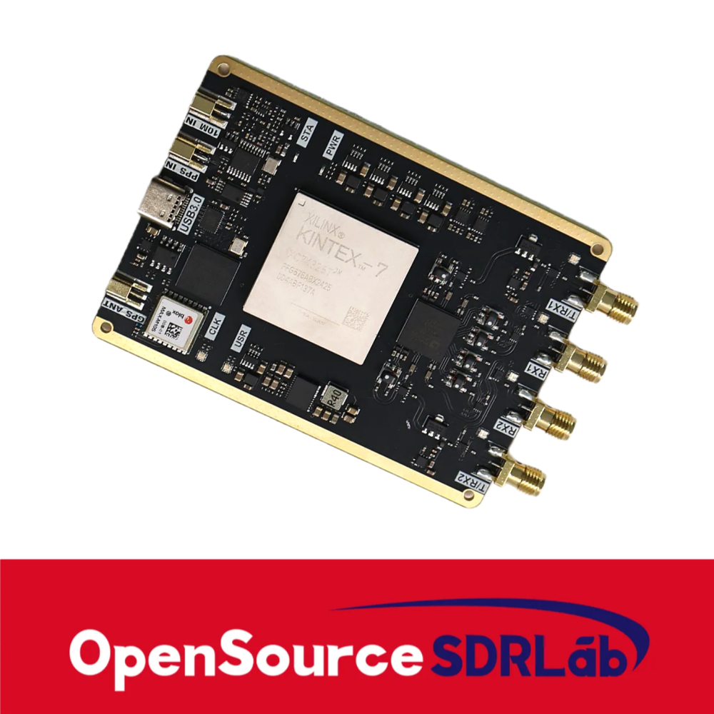 OpenSourceSDRLab USRP B210 AD9361BBCZ+XC7K325T SDR Development Board USB3.0 Type-C 56MHz Support PPS/10MHz Input