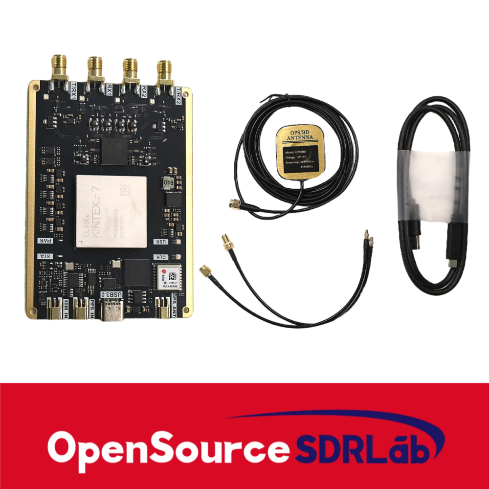 OpenSourceSDRLab USRP B210 AD9361BBCZ+XC7K325T SDR Development Board USB3.0 Type-C 56MHz Support PPS/10MHz Input