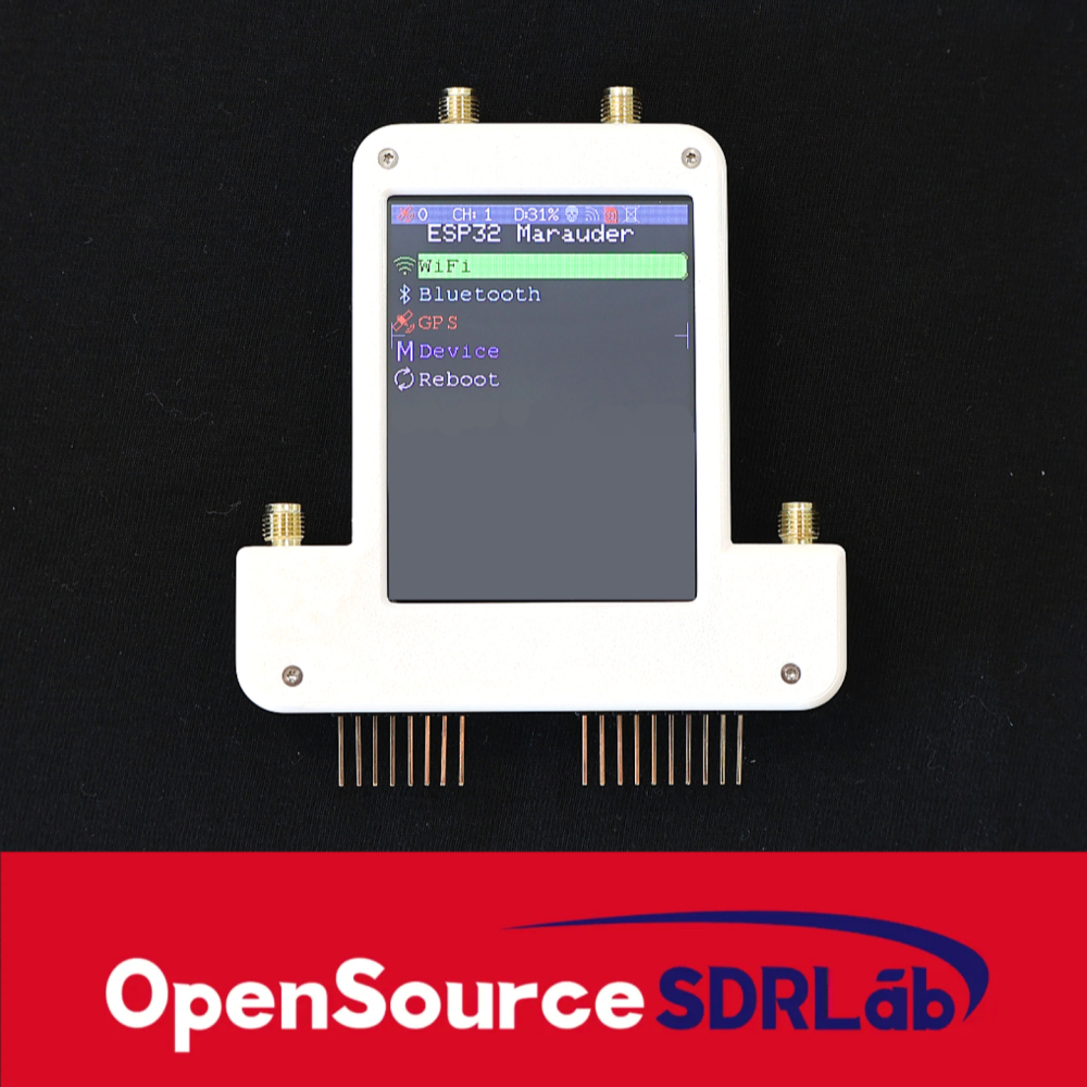 OpenSourceSDRLab New 5G Multi in one module FlipperZero module with screen FlipperZero5G Expansion Board