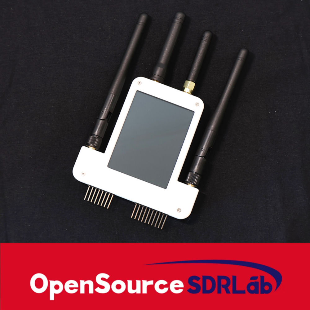 OpenSourceSDRLab New 5G Multi in one module FlipperZero module with screen FlipperZero5G Expansion Board