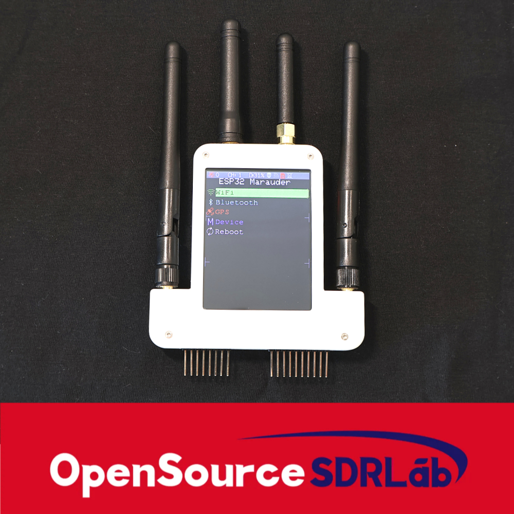OpenSourceSDRLab New 5G Multi in one module FlipperZero module with screen FlipperZero5G Expansion Board