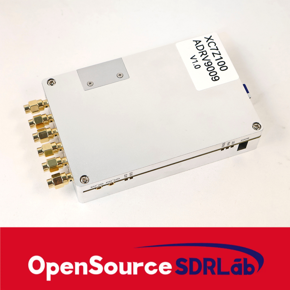 OpenSourceSDRLab High Performance AD9371 Board for FPGA+SDR With Silver Shell