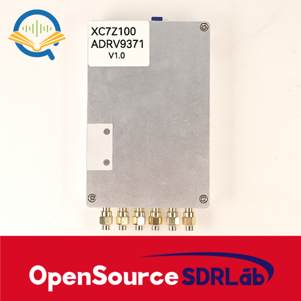 OpenSourceSDRLab High Performance AD9371 Board for FPGA+SDR With Silver Shell