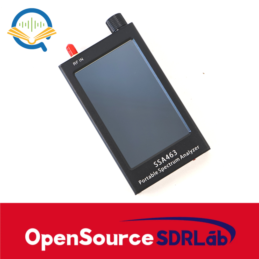 OpenSourceSDRLab SSA463 Portable 35MHz-6.3GHz High Precision Spectrum Analyzer with 4.3-inch Screen