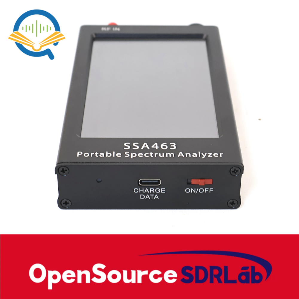 OpenSourceSDRLab SSA463 Portable 35MHz-6.3GHz High Precision Spectrum Analyzer with 4.3-inch Screen