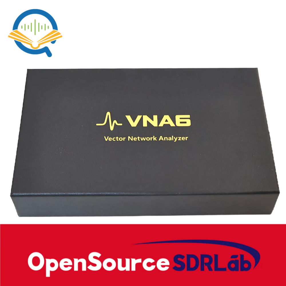 OpenSourceSDRLab VNA6 Vector Network Analyzer 1M-6300MHz Dual-Port Handheld Device S11 S21 Antenna Analyzer 4-Inch Display