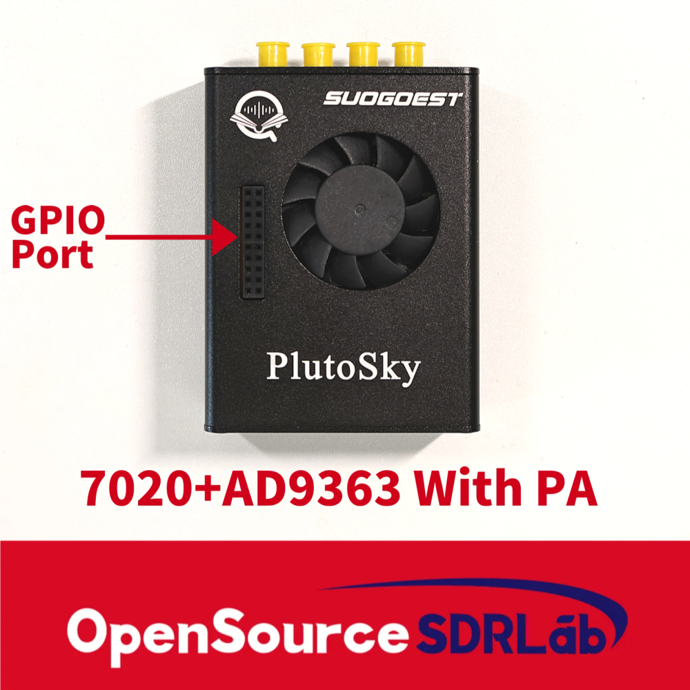 OpenSourceSDRLab PlutoSky 7020-SDR AD9361 AD9363 Aluminum Casing Excluding board