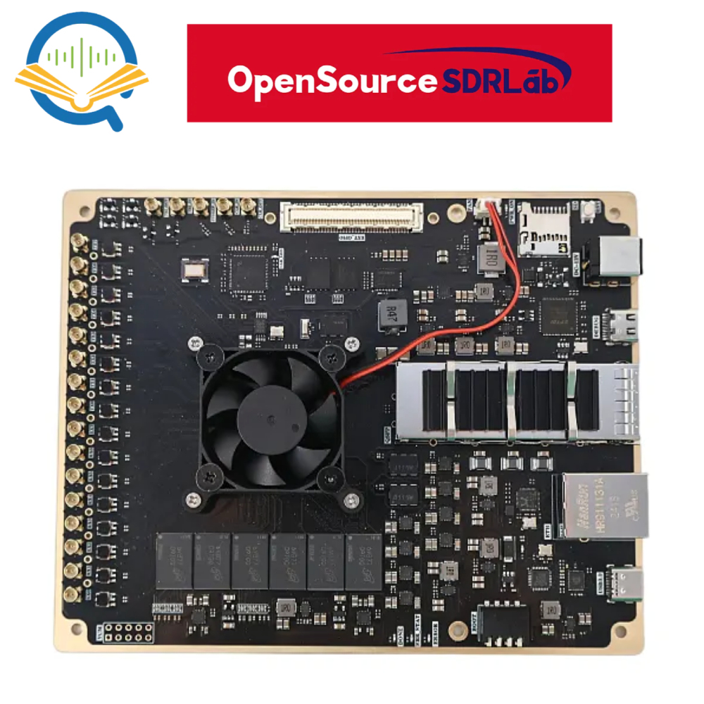 OpenSourceSDRLab RFSOC development board equipped with USB 3.0 socket