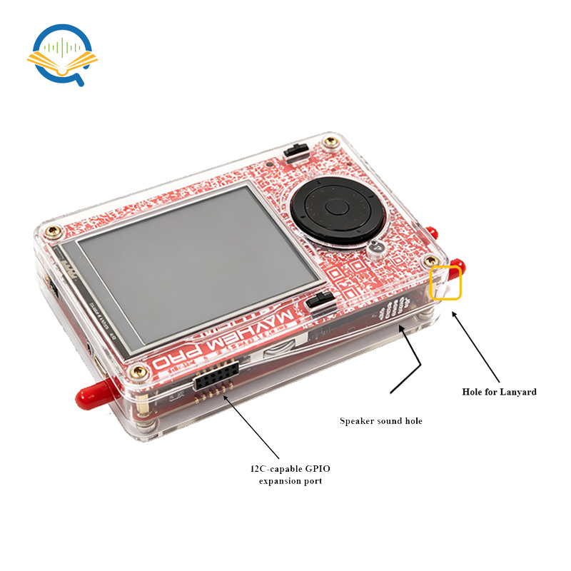 OpenSourceSDRLab HackRF Pro r1.2.1 and Mayhem Signature-Edition PortaPack H4M Pro without the 18650 Battery