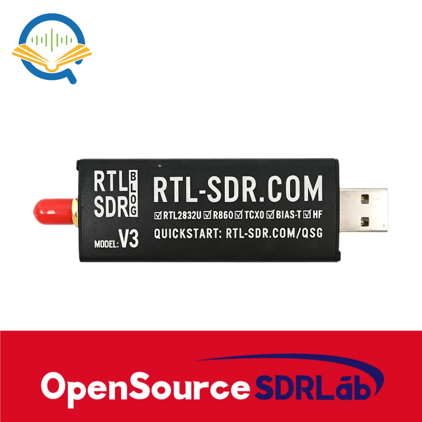 OpenSourceSDRLab Original RTL-SDR Blog RTL SDR V3 RTL2832U 1PPM