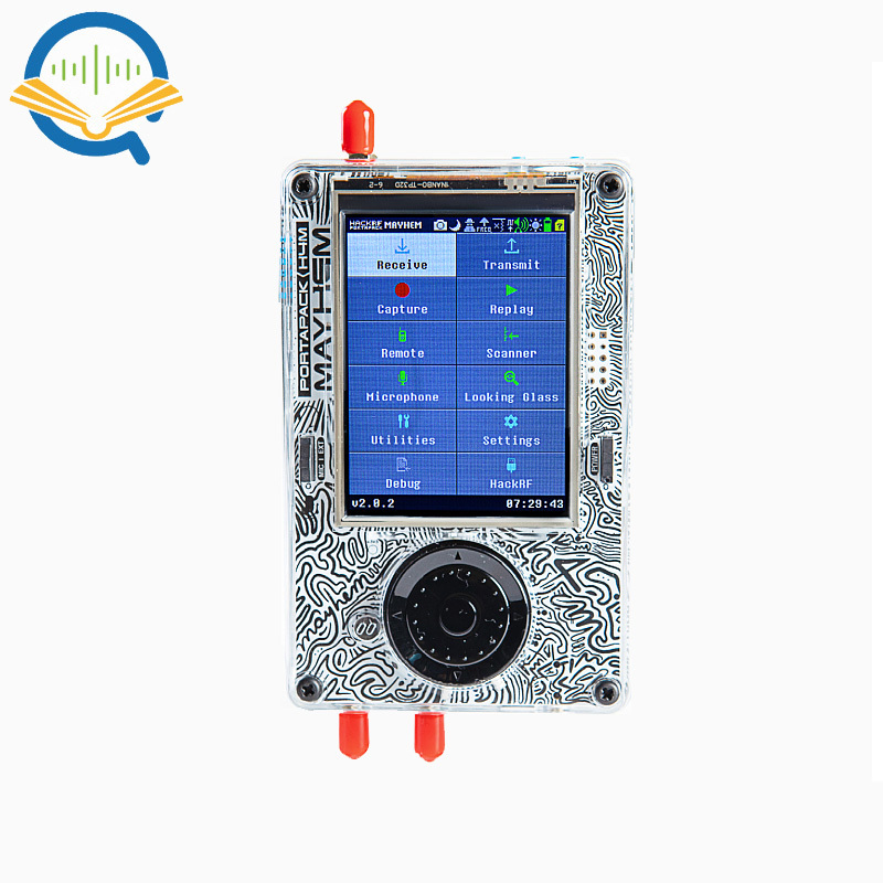 OpenSourceSDRLab 1MHz to 6GHz R10C and Mayhem Signature-Edition PortaPack H4M Software Defined Radio Kit