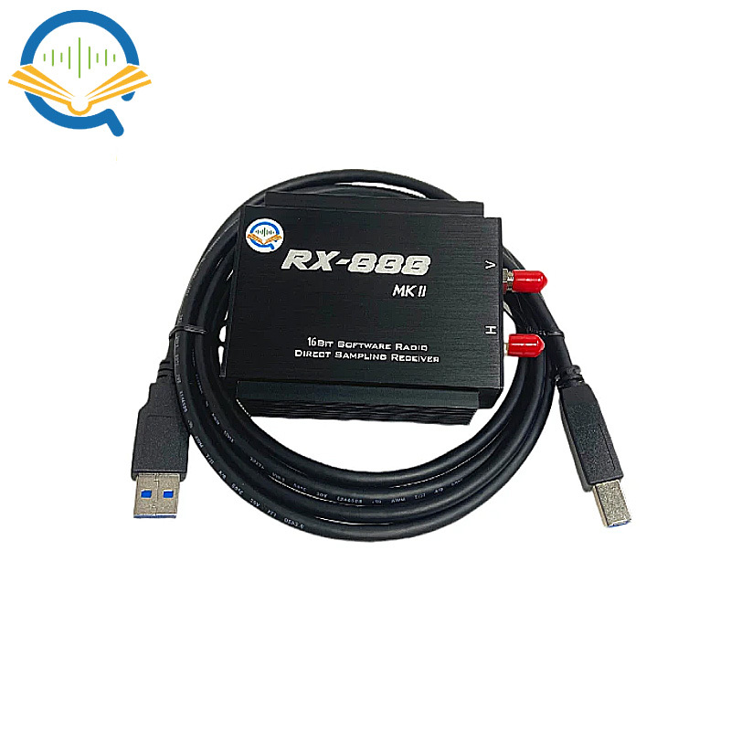 RX888 MKII 16bit SDR Receiver Radio LTC2208 ADC Upgrade RX888