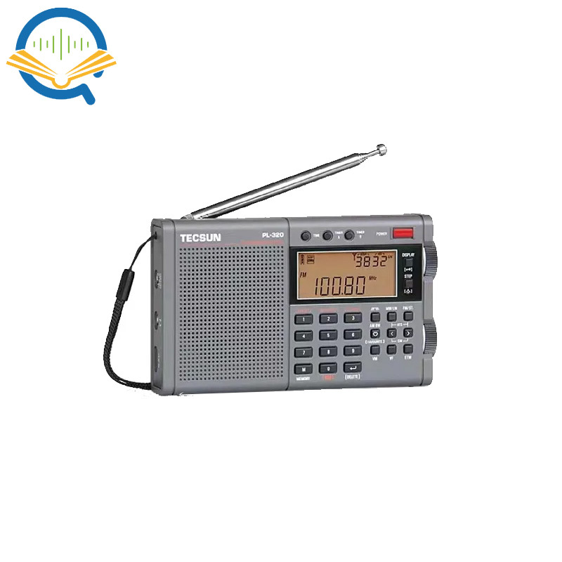TECSUN PL320 FM/AM/SW/WM/Full Band Radio DSP Receiver FM Stereo Portable  LCD Display Digital