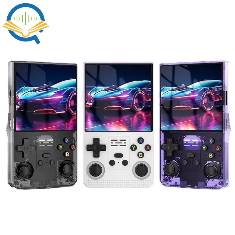 Open source handheld 4.1-inch high-definition large screen dual joystick 3D classic game R39max PSP game handheld