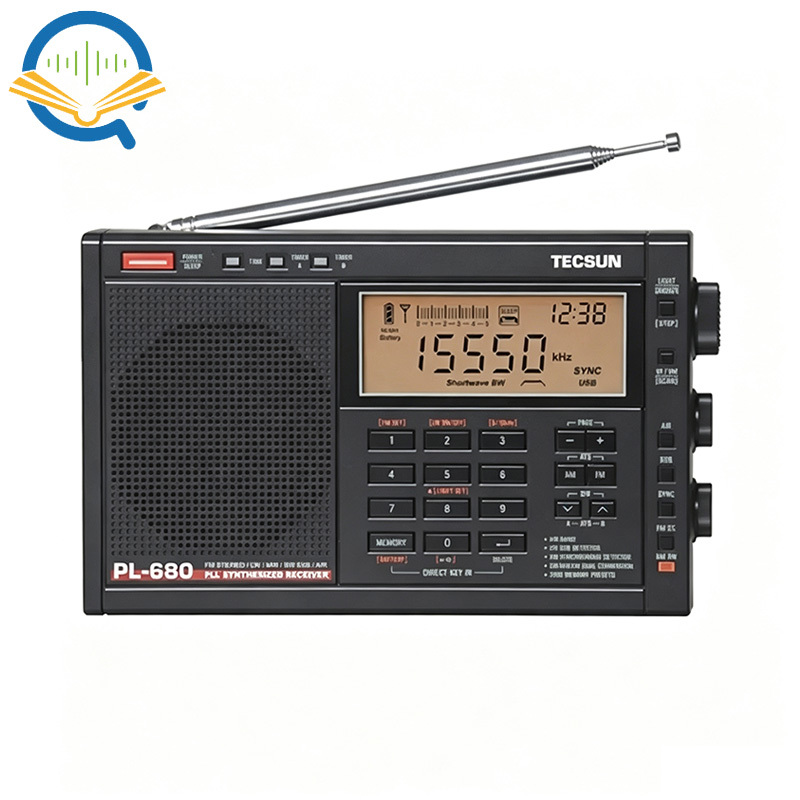 Tecsun PL-680 fm radio portable high performance full band digital tuning stereo FM AM SW SSB