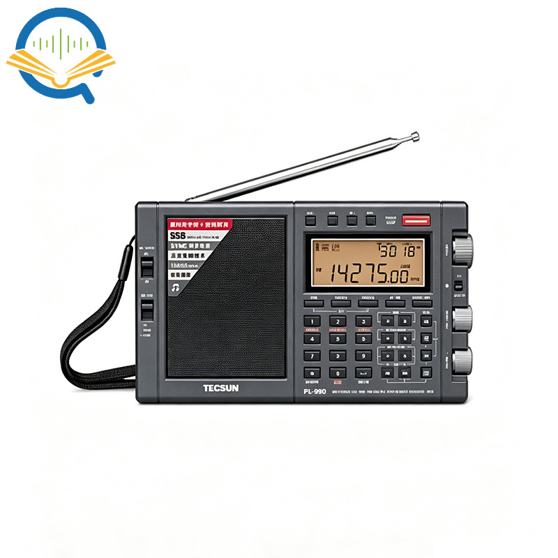 Tecsun PL-990 FM Portable Radio All-band Single Sideband  Music Player English User Manual with 16GB TF Card