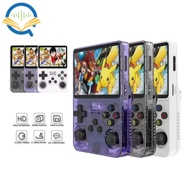 Open source R36S handheld arcade game console dual joystick PSP large game 3D high-definition large screen nostalgic retro