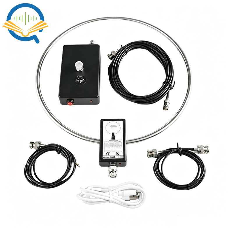 GA-800 GA800 Active Loop Antenna 10KHz-159MHz HF Short Wave Small Loop Antenna MW Shortwave SSB Aviation Band Reception