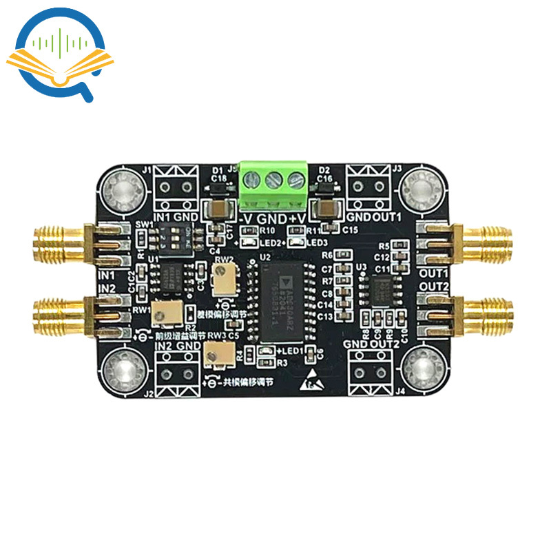 OpenSourceSDRLab AD630 Module lock-in amplifier phase sensitive detection for weak signal conditioning balanced modulator