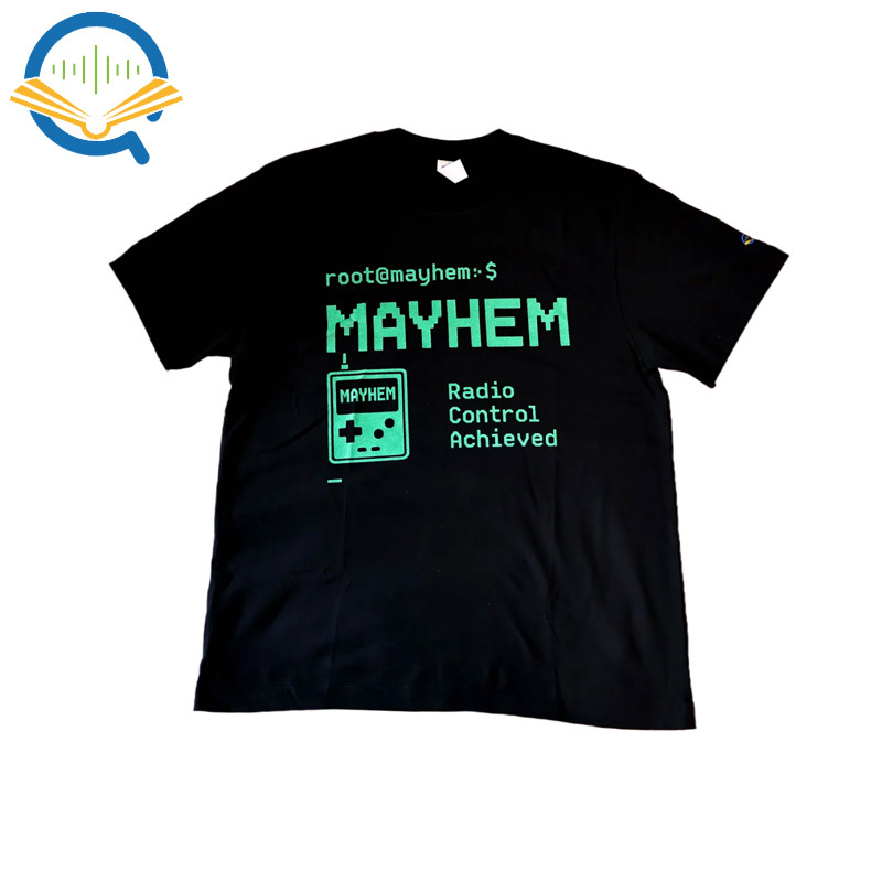 OpenSourceSDRLab Customized Mayhem T-shirt Premium Long Staple Cotton Comfortable Casual Fashionable