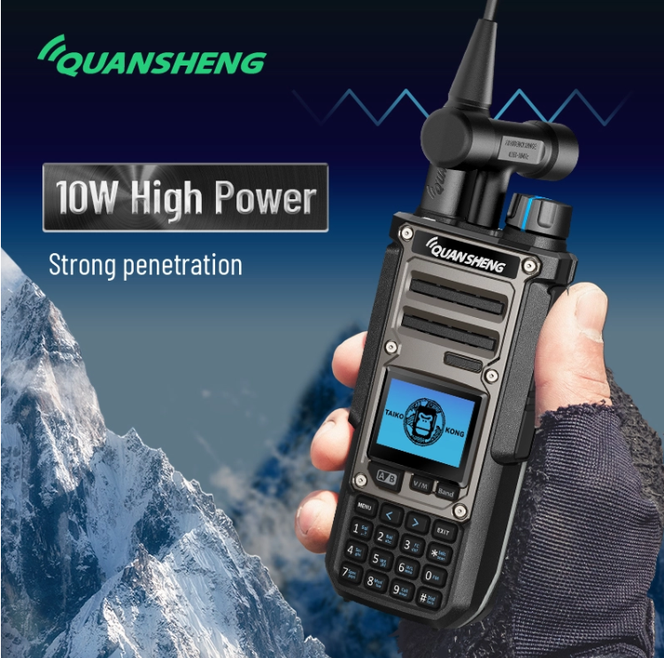 OpenSourceSDRLab TK11(8) Universal/Smart Code Breaking Walkie Talkie Frequency Meter Two Way Radio