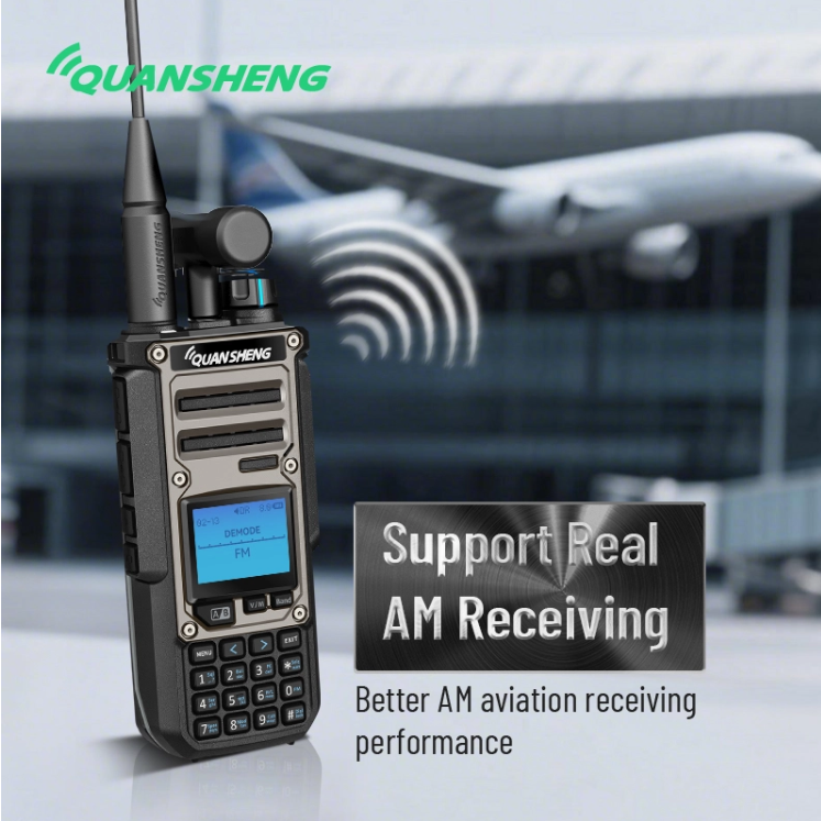 OpenSourceSDRLab TK11(8) Universal/Smart Code Breaking Walkie Talkie Frequency Meter Two Way Radio