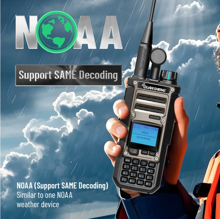 OpenSourceSDRLab TK11(8) Universal/Smart Code Breaking Walkie Talkie Frequency Meter Two Way Radio