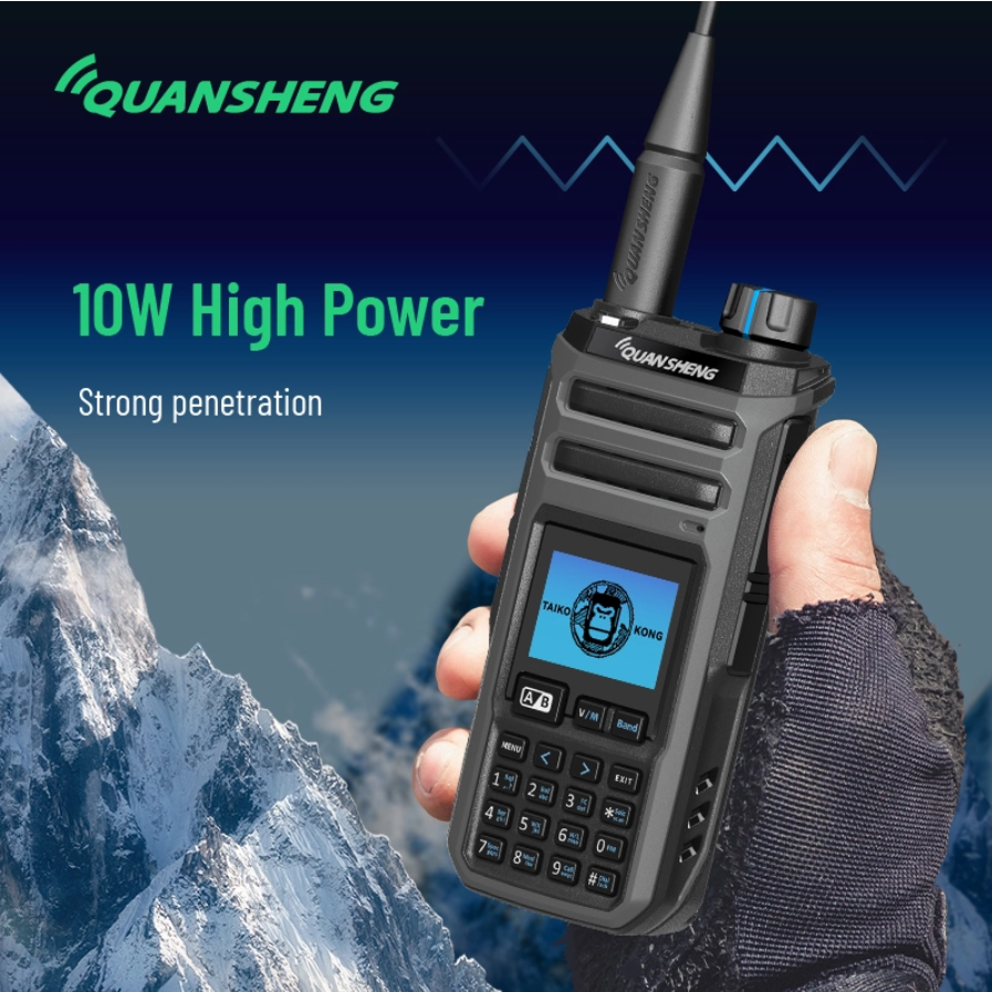 OpenSourceSDRLab TK11(5) 10W Dual Band Radio UHF+VHF Walkie Talkie SSB CB HF CW AM FM Ham Radio Amateur
