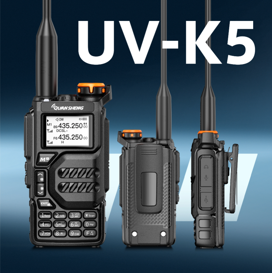 OpenSourceSDRLab UV-K5 Dual Band VHF UHF Two Way Radio with PC Programmable