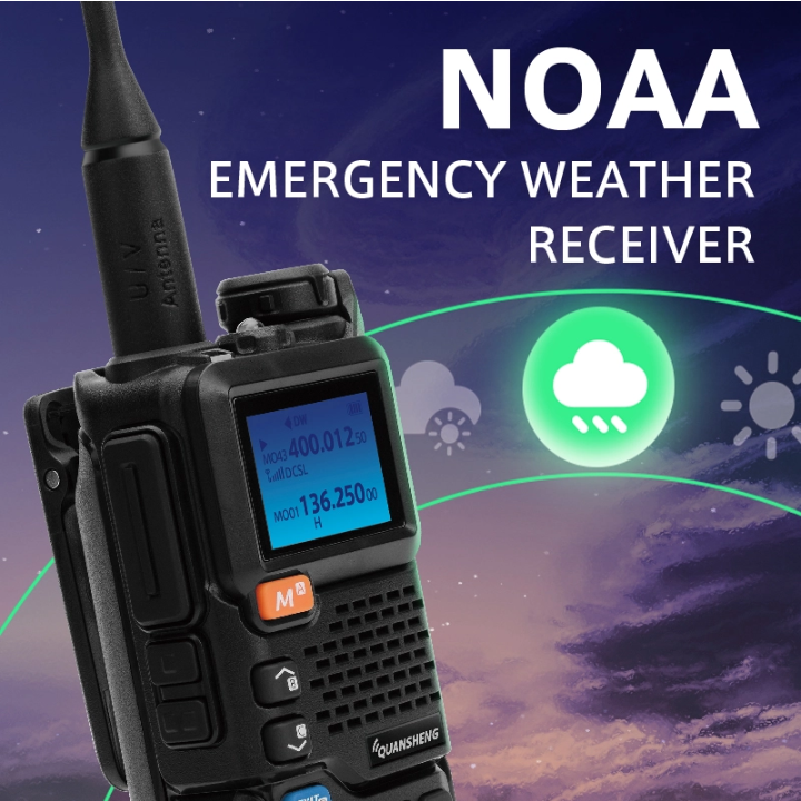 OpenSourceSDRLab UV-5R Plus Portable Multi Band Ham Radio Transceiver Type-C Handheld Two Way Radio AM/FM Aviation Air Band Reception
