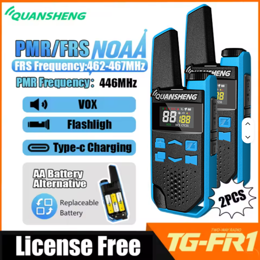 OpenSourceSDRLab License Free Radio PMR446 FRS462 467 Mini Radio Walkie Talkie PMR446 Family Radio Service
