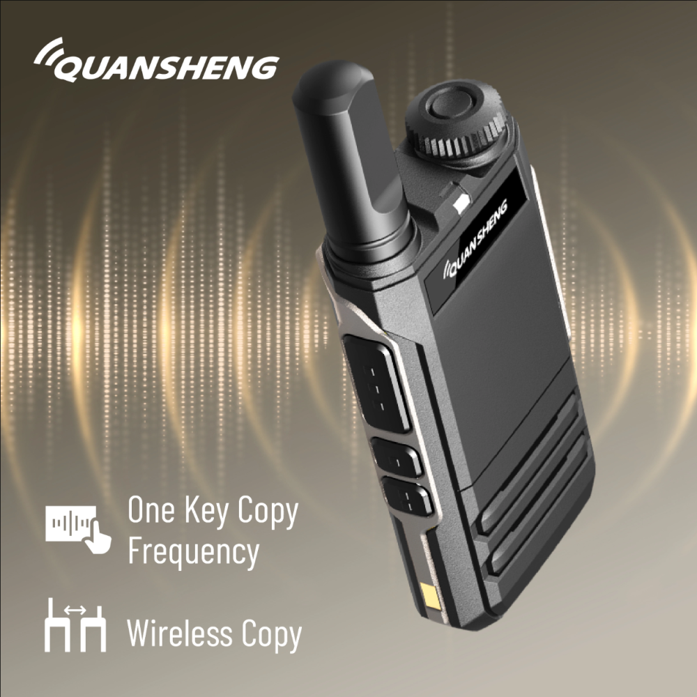 OpenSourceSDRLab TG-A2 Portable FM Transceiver Two Way Radio One Key Copy Frequency Channel Lock Type-C Charging Analog Walkie Talkie