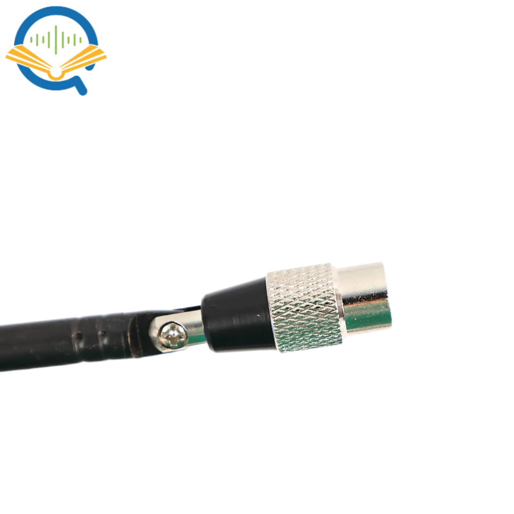 OpenSourceSDRLab 1pcs SMA male 88MHz-1GHz black stainless steel plated rod antenna compatible with HackRF Pro