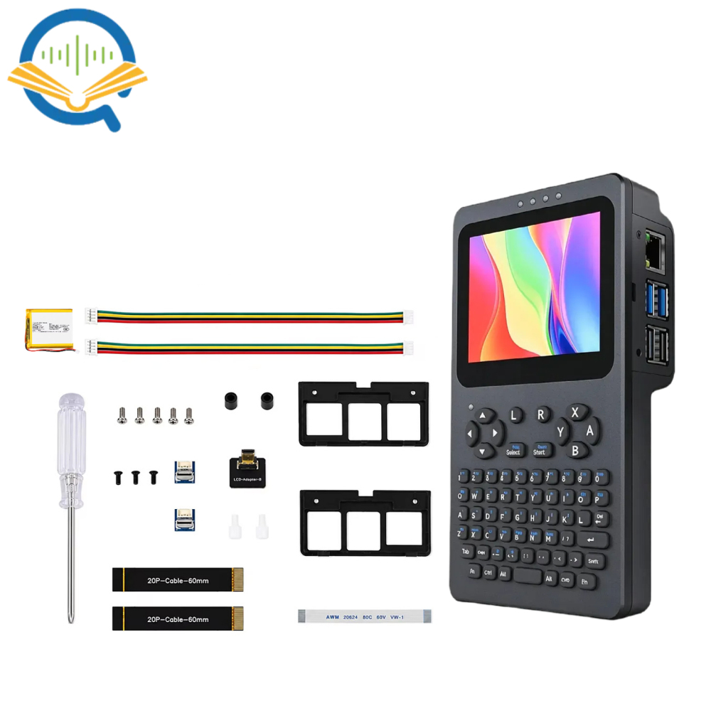 OpenSourceSDRLab PocketTerm35 Palm Linux Full Fit Touch Screen Supports Raspberry Pi 4B/5 Development and Debugging Devices