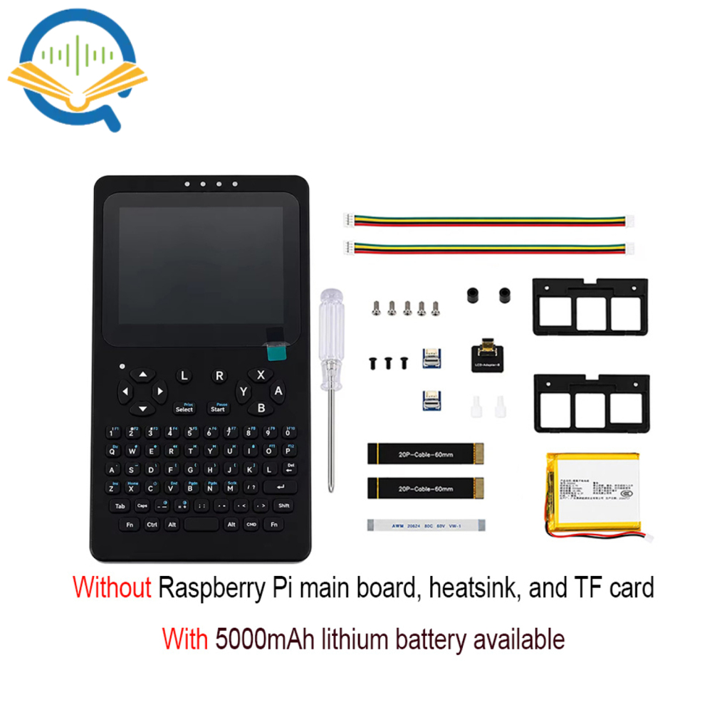 OpenSourceSDRLab PocketTerm35 Palm Linux Full Fit Touch Screen Supports Raspberry Pi 4B/5 Development and Debugging Devices