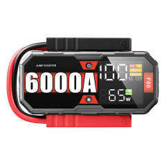 F40-6000A Pro High Power Jump Starter Factory New Design Car Emergency Jumper Starter 12v Car Booster Battery Power Bank Car Jump Starter Set,GZ Jolly Flying Ltd