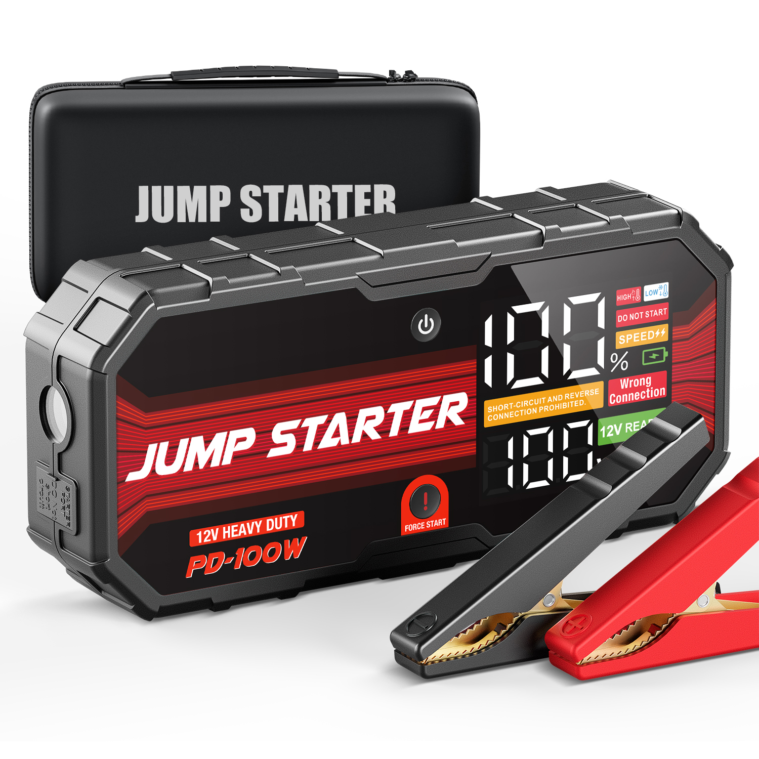 JF Starter F40-10200 pro | CCA 1440, 24000mAh Portable Car Jump Starter & Power Bank | For 12L gasoline /  7L diesel Engines  |  OEM Customizable,GZ Jolly Flying Ltd