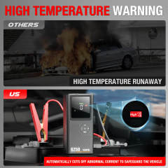JF Starter CS02-Plus 6250 | CCA 760, 12000mAh Portable Car Jump Starter & Power Bank& Air pump | For 8.0L gasoline / 6.0L diesel Engines  |  OEM Customizable,GZ Jolly Flying Ltd