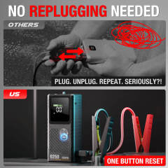 JF Starter CS02-Plus 6250 | CCA 760, 12000mAh Portable Car Jump Starter & Power Bank& Air pump | For 8.0L gasoline / 6.0L diesel Engines  |  OEM Customizable,GZ Jolly Flying Ltd