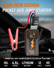 JF Starter F65-8250 | CCA 960, 16000mAh Portable Car Jump Starter & Power Bank | For 10.0L gasoline / 6.5L diesel Engines  |  OEM Customizable,GZ Jolly Flying Ltd