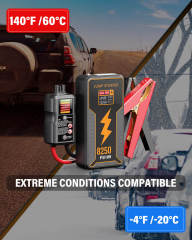 JF Starter F65-8250 | CCA 960, 16000mAh Portable Car Jump Starter & Power Bank | For 10.0L gasoline / 6.5L diesel Engines  |  OEM Customizable,GZ Jolly Flying Ltd