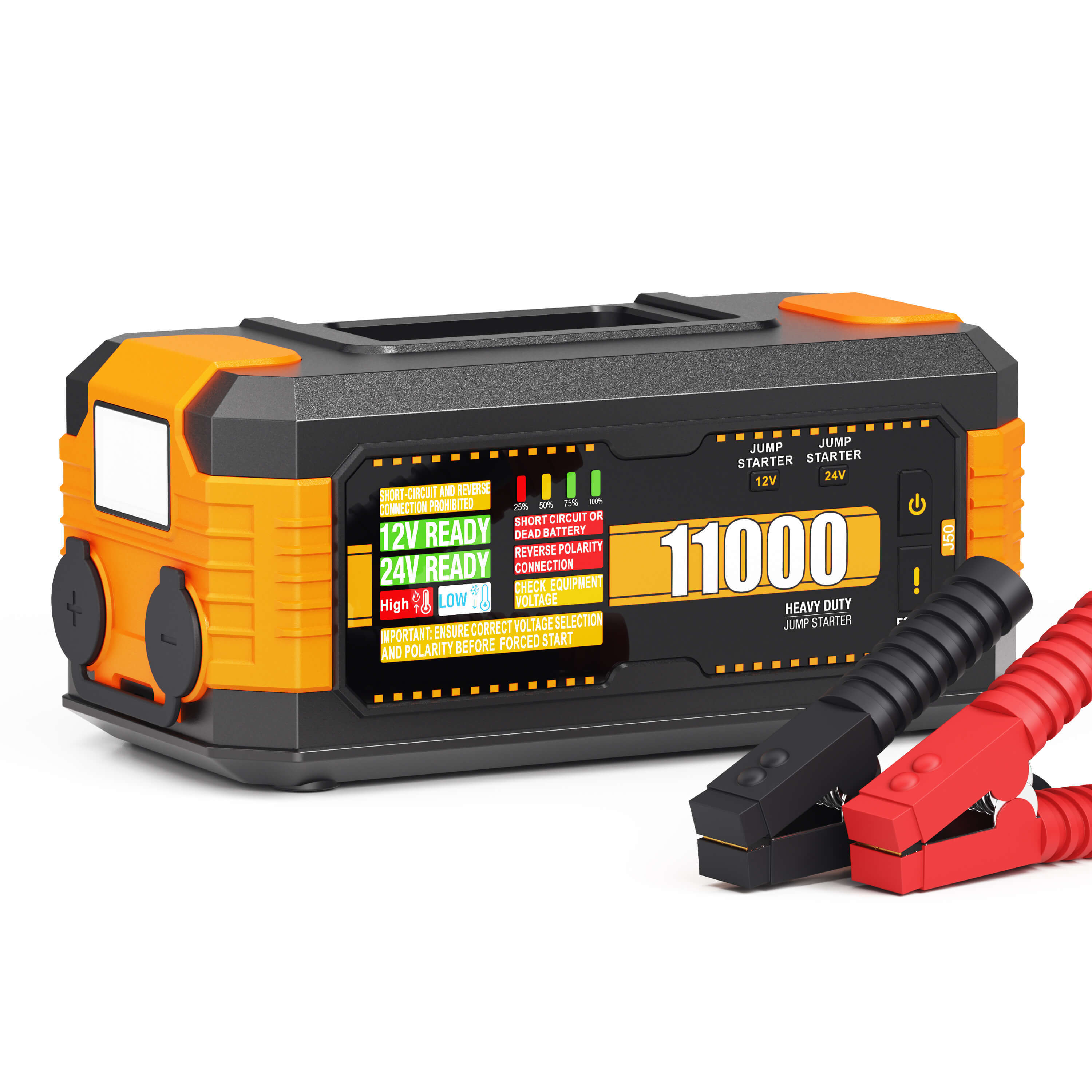JF Starter J50 | CCA 2880 , 84000mAh Professional Vehicle Jump Starter & Power Bank | For 16L Gas / 16L Diesel Engines  |  OEM Customizable,GZ Jolly Flying Ltd