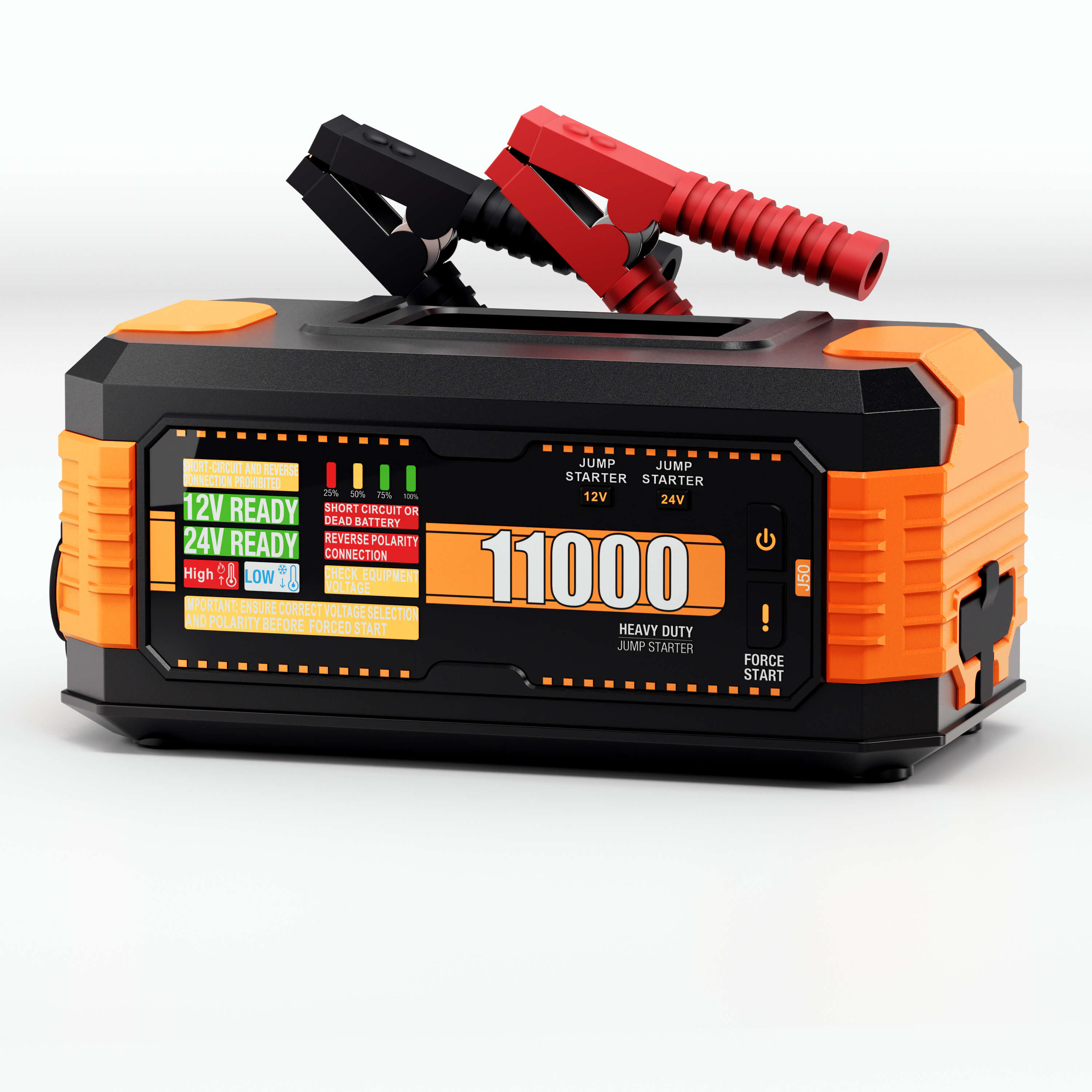 JF Starter J50 | CCA 2880 , 84000mAh Professional Vehicle Jump Starter & Power Bank | For 16L Gas / 16L Diesel Engines  |  OEM Customizable,GZ Jolly Flying Ltd