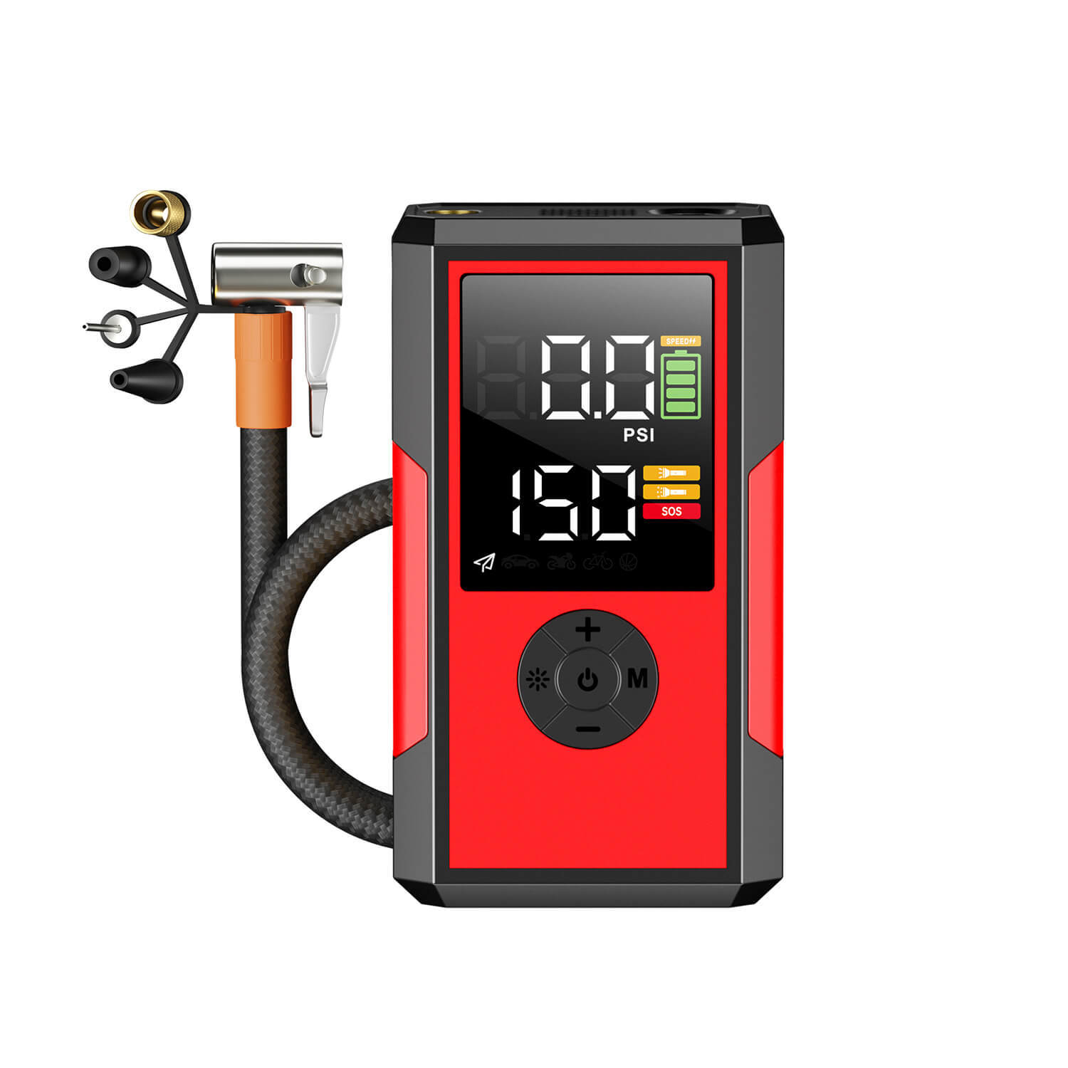 JF Starter Air5-200 Red | 6000mAh Portable Car air pump | OEM Customizable,GZ Jolly Flying Ltd