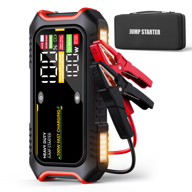 JF Starter F40-H100 | CCA 2000, 32000mAh Portable Car Jump Starter & Power Bank | For 16.0L Gasoline /  12.0L Diesel Engines  |  OEM Customizable,GZ Jolly Flying Ltd