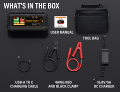 JF Starter J40-R | CCA 3840 , 64000mAh Professional Vehicle Jump Starter & Power Bank | For 16L Gas / 16L Diesel Engines  |  OEM Customizable,GZ Jolly Flying Ltd