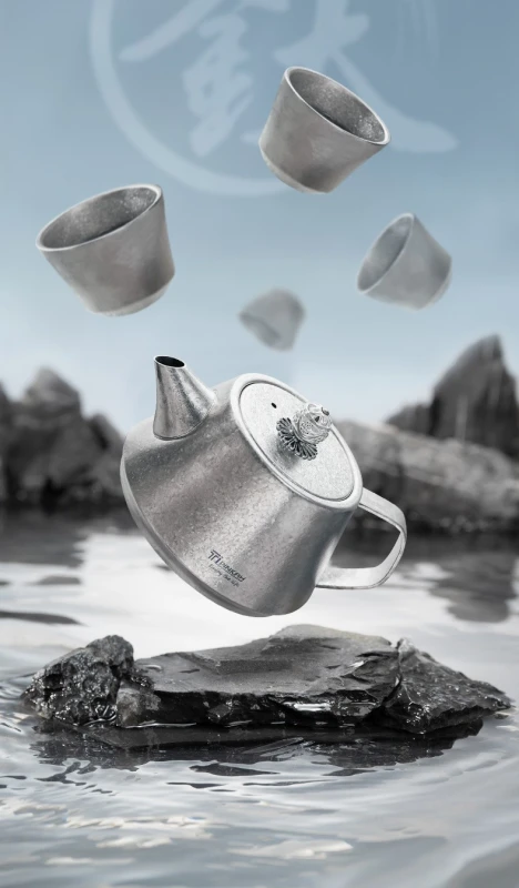 Titanium Tea Set - Pinjia